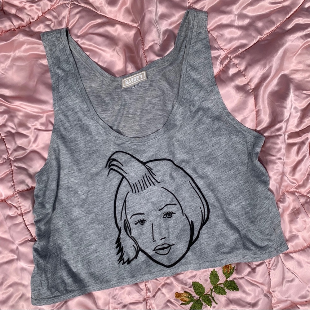 Something About Mary Crop tank, Lg
